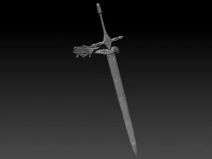 zbrush sword 3D Model