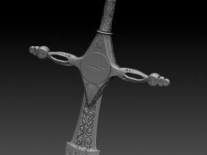 zbrush sword 3D 모델
