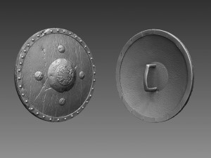 zbrush shield 3D Модель