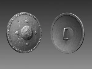 zbrush shield 3D Model