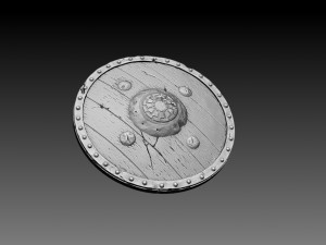 zbrush shield 3D Модель