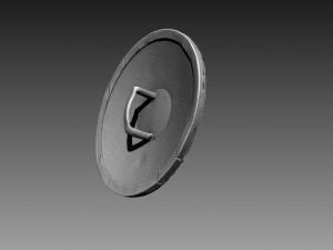 zbrush shield 3D Модель