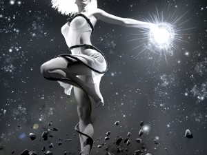 beautiful posed woman 2 Model 3D