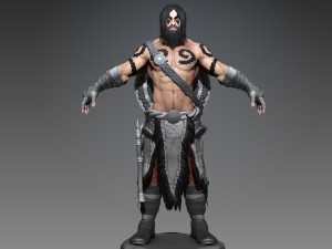 zbrush barbarian 3D Model