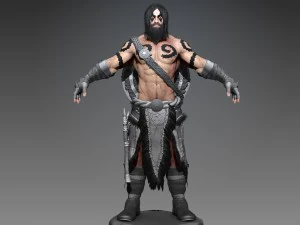 zbrush barbarian 3D Model
