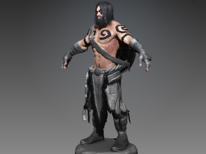 zbrush barbarian 3D Model