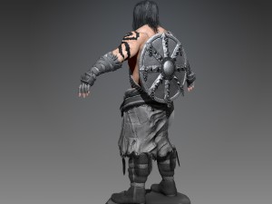 zbrush barbarian 3D Model