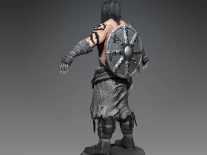 zbrush barbarian 3D Model