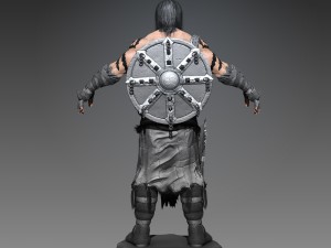 zbrush barbarian 3D Model