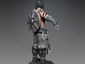 zbrush barbarian 3D Model