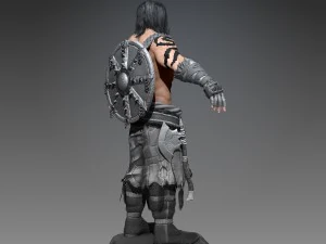 zbrush barbarian 3D Model