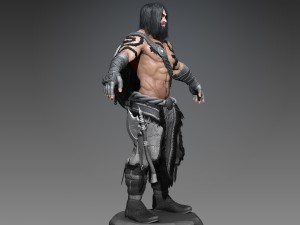 zbrush barbarian 3D Model