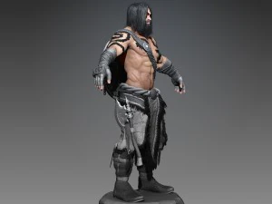 zbrush barbarian 3D Model