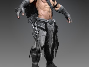 zbrush barbarian 3D Model