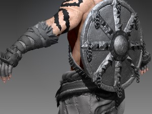 zbrush barbarian 3D Model