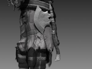 zbrush barbarian 3D Model