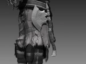 zbrush barbarian 3D Model