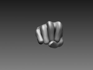 12 female hands imm brush for zbrush 3D 모델