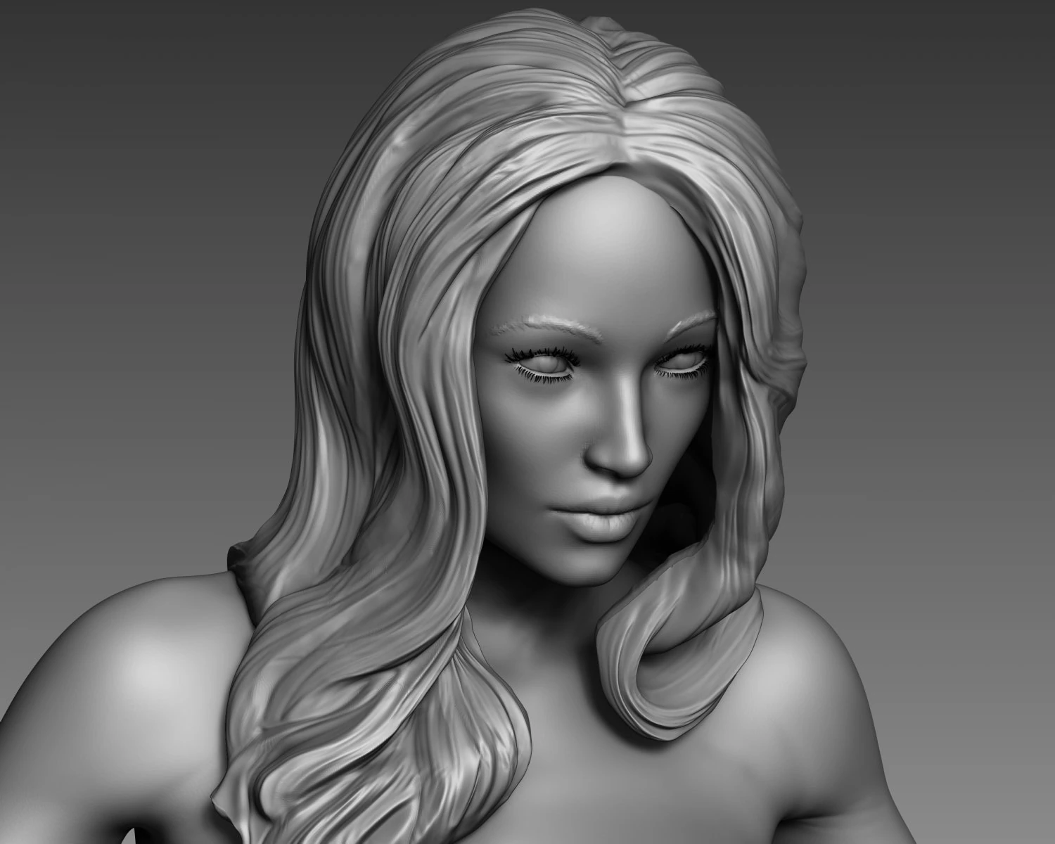 Sexy posed woman 10 3D Model .c4d .max .obj .3ds .fbx .stl .blend 