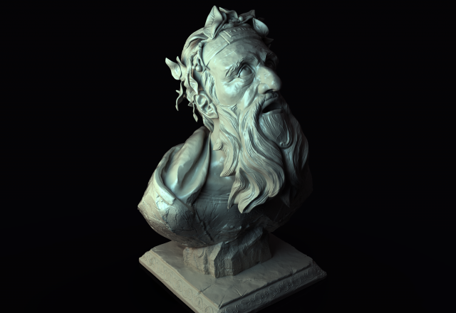 chryses bust Modelo 3D .c4d .max .obj .3ds .fbx .stl .blend 
