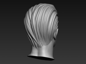 3d print ready male head 3D मॉडल