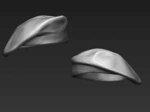 conjunto de toucas parte 1 Modelo 3D