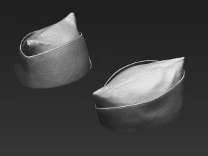 conjunto de toucas parte 1 Modelo 3D