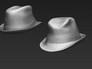 set of headwear part 2 Model 3D