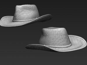 set of headwear part 2 Model 3D