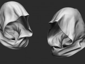 conjunto de touca parte 3 Modelo 3D