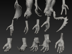 handz 3D 模型
