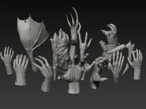 handz 3D Model