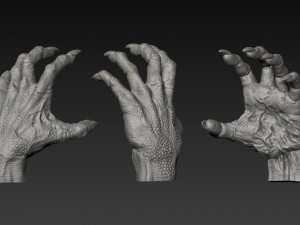 handz 3D 模型