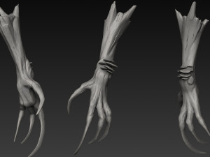 handz 3D 模型