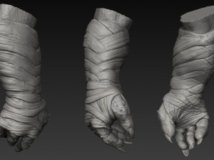 handz 3D 模型