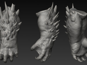 handz 3D 模型