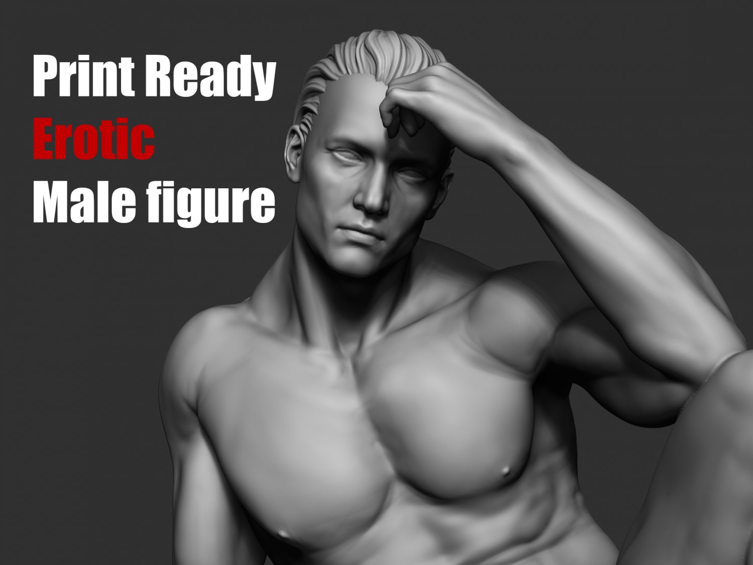 Erotic Male Figure 3d Model In Man 3dexport