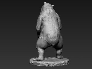 bear zbrush 3D-Modell