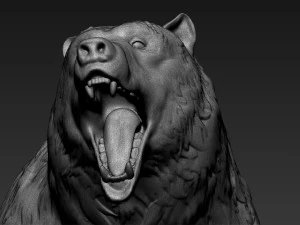 sopportare zbrush Modello 3D
