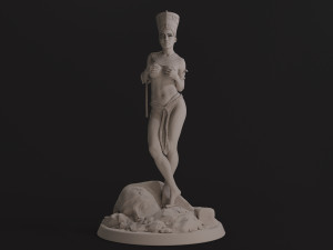 nefertiti 3Dモデル