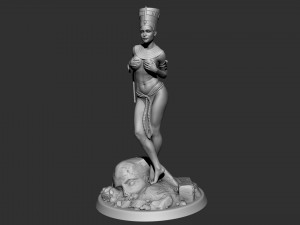 nefertiti 3Dモデル