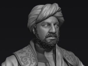 personaje &aacute;rabe Modelo 3D