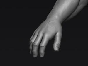 personaje &aacute;rabe Modelo 3D