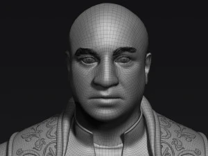 personaje &aacute;rabe Modelo 3D