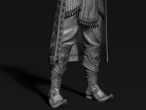 personaje &aacute;rabe Modelo 3D