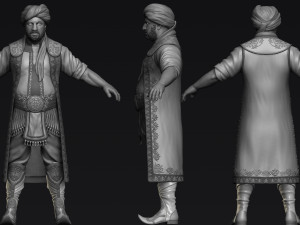 arabian character Modèle 3D