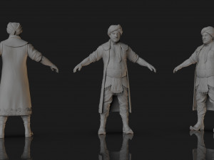 arabian character Modèle 3D