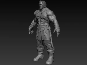 berserker Model 3D