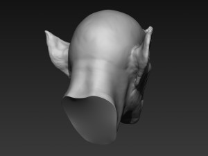 demon head sculpt 02 3D Model