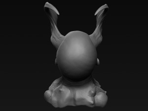 demon head sculpt 07 3D Model